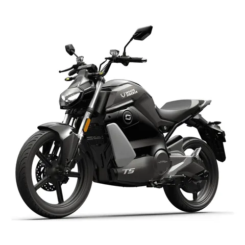 Электромотоцикл WHITE SIBERIA SUPER SOCO STREET HUNTER PRO