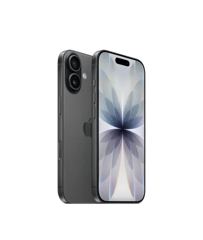 iPhone 17, Черный — вид спереди и сзади