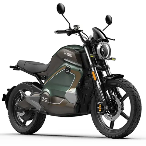 Электромотоцикл WHITE SIBERIA SUPER SOCO WANDERER PRO