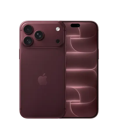 iPhone 18 Pro Max, Burgundy — вид спереди и сзади
