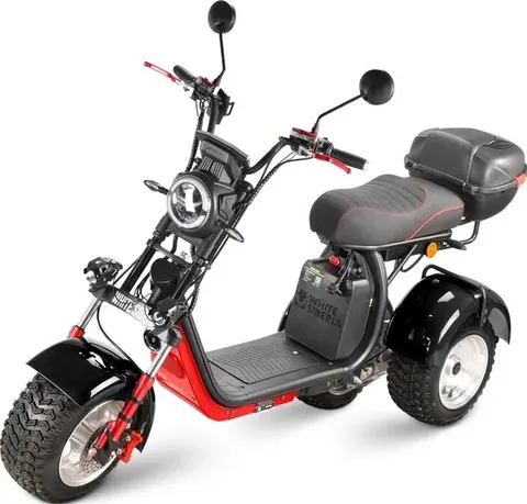 Электроскутер WHITE SIBERIA PRO TRIKE IKRA 5000 Вт