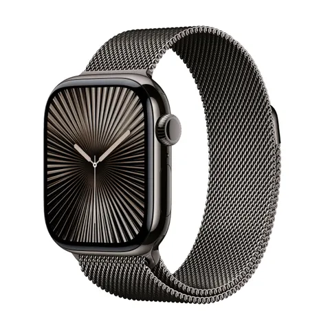 Apple Watch Series 10, 42 мм, Titanium Milanese Loop (M)/(L)