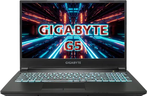 Ноутбук 15.6" Gigabyte G5 KD (FHD/IPS/144Hz) i5 11400H/16384/SSD 512/NV RTX3060/DOS/Black