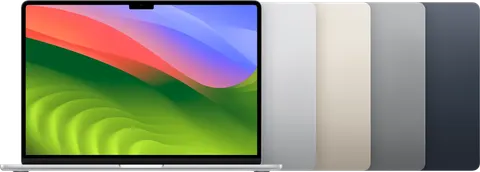 Apple MacBook Air 15 (2024) М3 8/256 ГБ (MRYU3 Темная ночь, MRYM3 Серый космос, MRYP3 Серебро, MRYR3 Сияющая звезда)