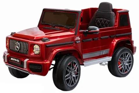 BBH-0003-Red Детский электромобиль Mercedes-Benz G63 AMG 12V бордовый