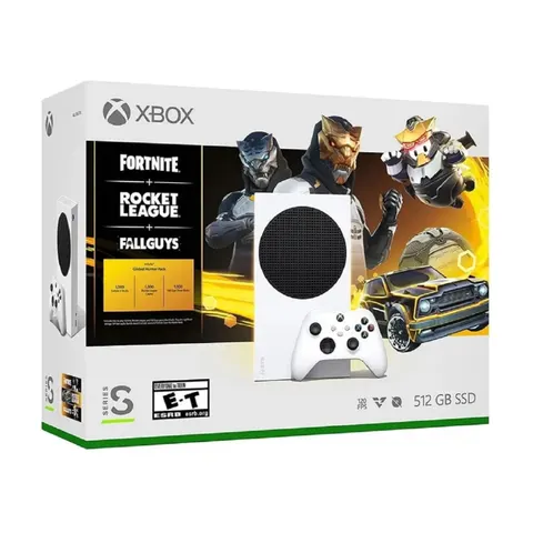 Консоль Xbox Series S 512 ГБ + 3 Игры