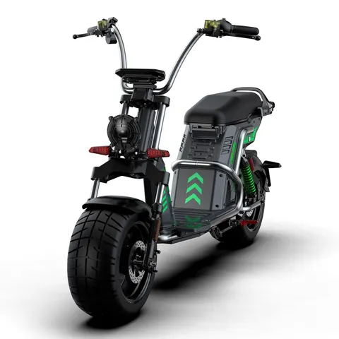 Электроскутер WHITE SIBERIA PRO BLACK EDITION 5000 Вт