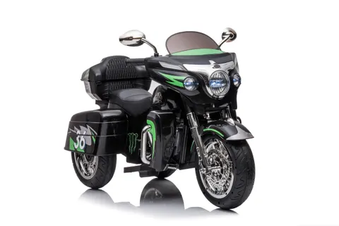Трицикл Harley-Davidson YHK 9691 (черно-зеленый)