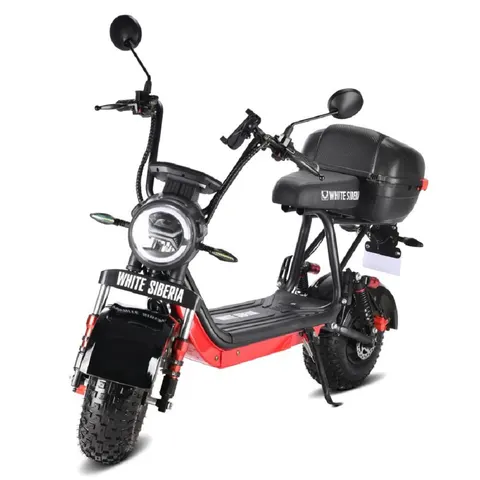 Электроскутер WHITE SIBERIA MINI R 2.0 1200 Вт