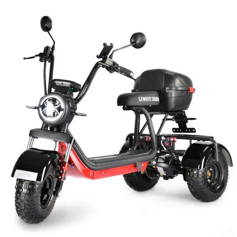 Электроскутер WHITE SIBERIA TRIKE MINI 1500 Вт