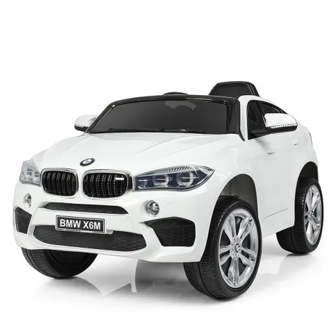 Детский электромобиль BMW X6M White - JJ2199