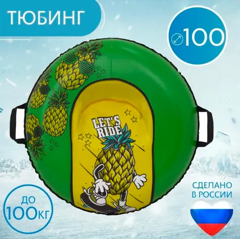 Тюбинг 100см Teht Ananas Comfort (с камерой)