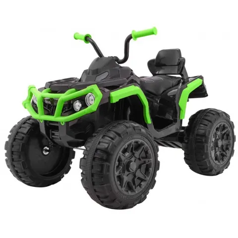BDM0906-4-GREEN-RC Детский квадроцикл Grizzly ATV 4WD Green/Black 12V с пультом управления